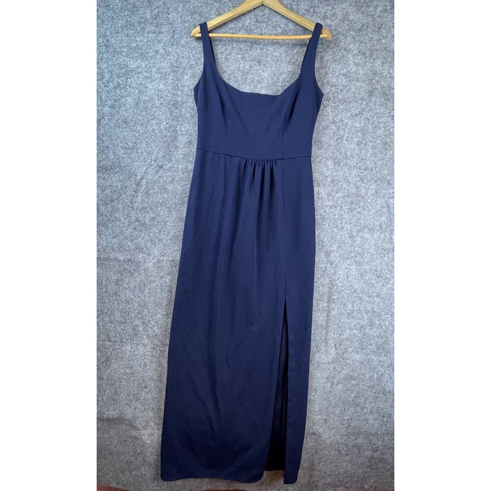 Katie May Dress Womens 12 Navy Career Chic Business Office Minimalist Capsule
